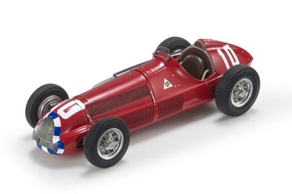 Модель 1:18 ALFA ROMEO F1 158 Scuderia Alfa Romeo Spa N2 Winner British Gp Nino Farina (1950) World Champion - Con Vetrina - With Showcase,