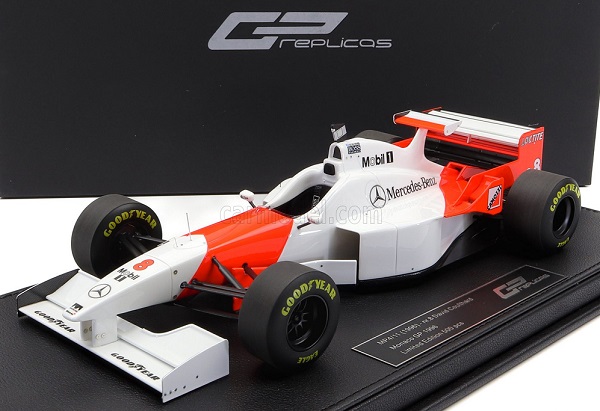 Модель 1:18 McLaren F1 Mp4/11 3.0l V10 Team Mercedes Central Wing N 8 2nd Monaco Gp 1996 David Coulthard - Con Vetrina - With Showcase, Re