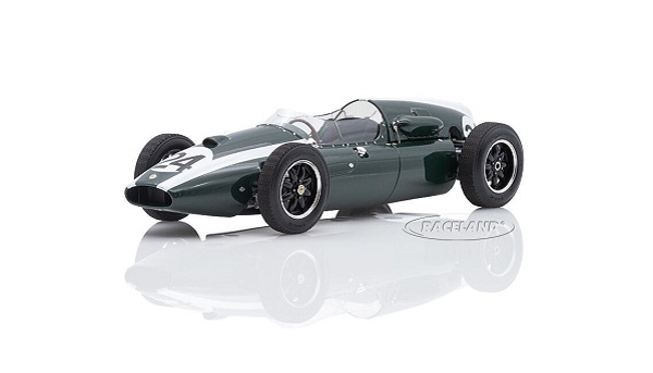 Модель 1:18 COOPER F1 T51 Climax Team Cooper Car Company №24 Winner Monaco GP Jack Brabham 1959 World Champion - Con Vetrina - With Showc