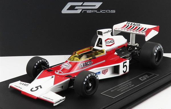 Модель 1:18 McLaren F1 M23 Ford Texaco №5 Winner Belgian GP Emerson Fittipaldi 1974 World Champion, Red White