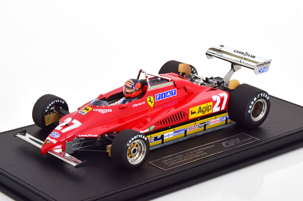 Модель 1:18 Ferrari 126 C2 GP Belgien 1982 Villeneuve (L.E.500pcs)