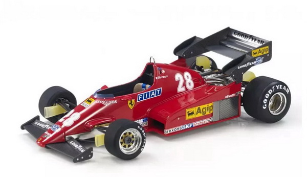 Ferrari 126C2B N 28 Season 1983 Rene Arnoux