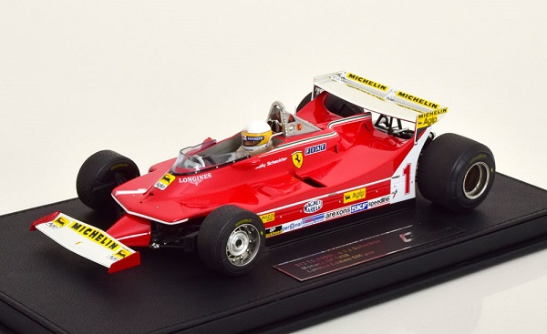 Модель 1:18 Ferrari 312 T5 №1 Monaco GP (Jody David Scheckter) (L.E.500pcs)