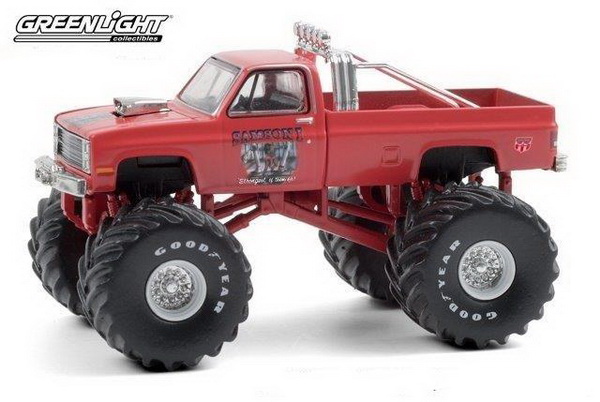 chevrolet silverado monster truck "samson i" bigfoot 49080E Модель 1:64