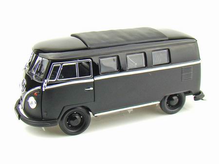 volkswagen microbus - black bandit GL12826 Модель 1:18