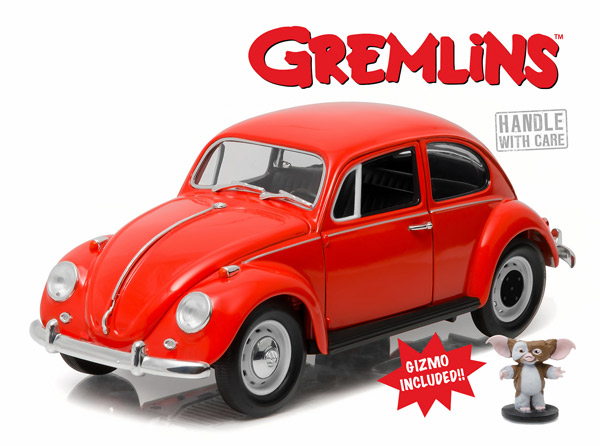 Модель 1:18 Volkswagen Beetle c фигуркой Гизмо (к/ф «Гремлины»)