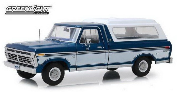 ford f-100 bodyside accent panel and deluxe box cover 1975 midnight blue poly GL13544 Модель 1:18