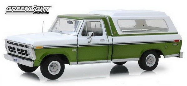 Модель 1:18 FORD F-100 Bodyside Accent Panel and Deluxe Box Cover 1976 Medium Green Glow Poly