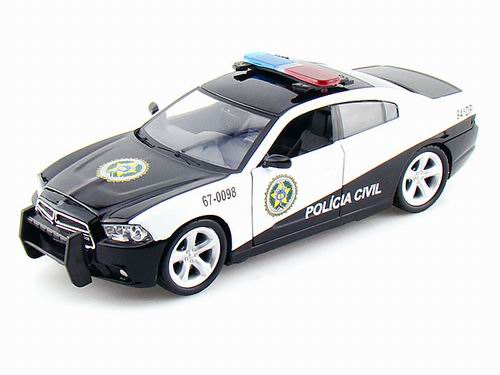 Модель 1:24 Dodge Charger «Rio Police» «Fast Five» (из к/ф «Форсаж V»)