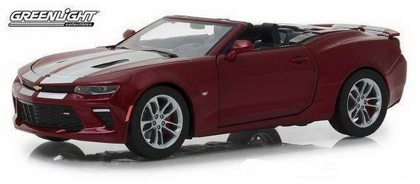 Модель 1:24 Chevrolet Camaro Convertible 2017 Garnet Red Tintcoat