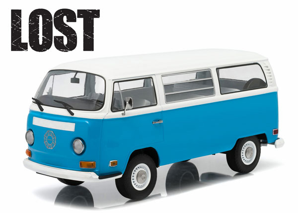 volkswagen t2a bus "dharma van" 1971 (из телесериала "Остаться в живых") GL19011 Модель 1:18