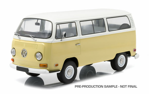 volkswagen t2a bus 1971 kansas beige/pastel white GL19012 Модель 1:18