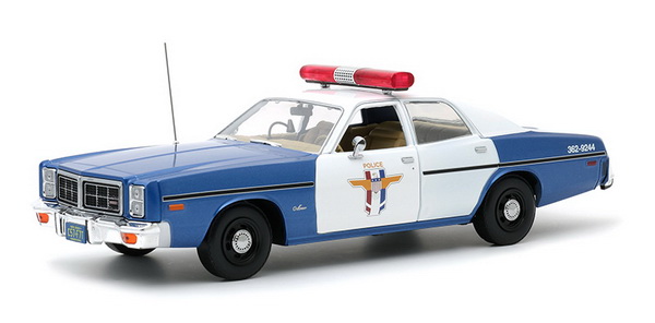 DODGE Monaco "Crystal Lake Police" 1978 Blue - White GL19068 Модель 1:18