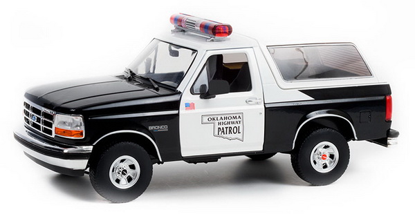 ford bronco "oklahoma highway patrol" 1996 GL19114 Модель 1:18