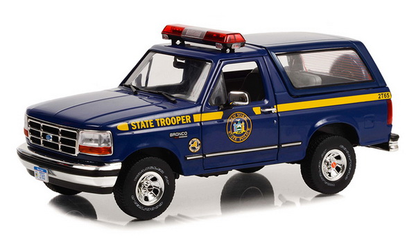 FORD Bronco XLT "New York State Police" 1996 GL19121 Модель 1:18