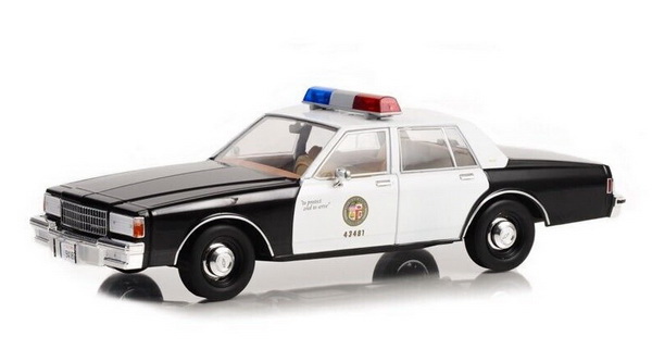 chevrolet caprice "los angeles police department" (lapd) 1986 (из т/c "Секретный агент Макгайвер") GL19126 Модель 1:18