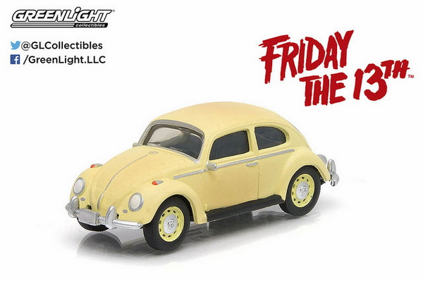 Модель 1:64 Volkswagen Beetle (из к/ф «Пятница 13-е»)
