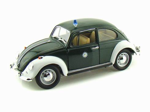 Модель 1:18 Volkswagen Beetle «Polizei Stuttgart» - green/white