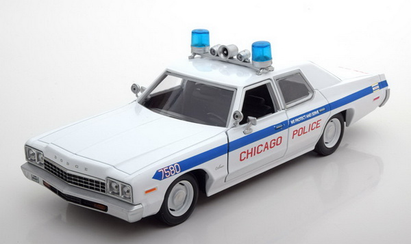 Модель 1:24 Dodge Monaco Chicago Police (из к/ф «Братья Блюз»)