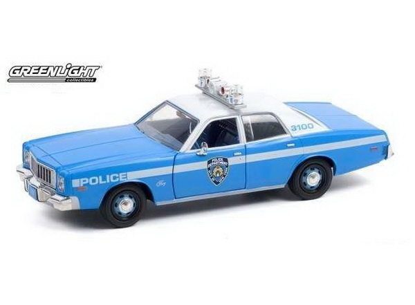 plymouth fury "new york city police department" (nypd) 1975 GL85542 Модель 1:24