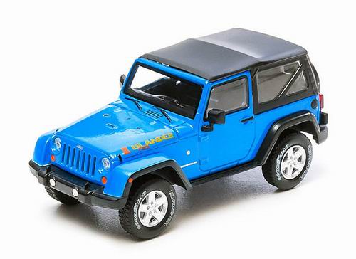 Модель 1:43 Jeep Wrangler 4x4 Rubicon Islander Edition - blue