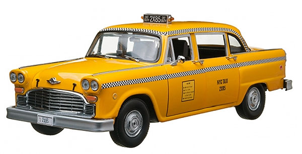checker taxi cab «friends phoebe buffay`s» (из телесериала «Друзья») GL86041 Модель 1:43