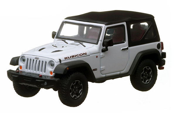 Модель 1:43 Jeep Wrangler 4х4 Rubicon 10th Anniversary - bright white