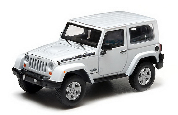 Модель 1:43 Jeep Wrangler 4х4 Polar Limited Edition (Hardtop) - bright white