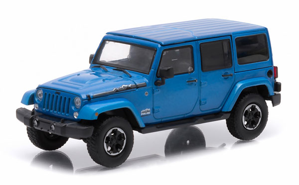 Модель 1:43 Jeep Wrangler 4x4 Unlimited Polar Edition 5-дв. (Hardtop) - hydro blue