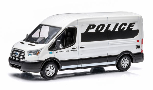 Модель 1:43 Ford Transit (V363) «Police Prisoner Transport» (перевозка заключенных) - white