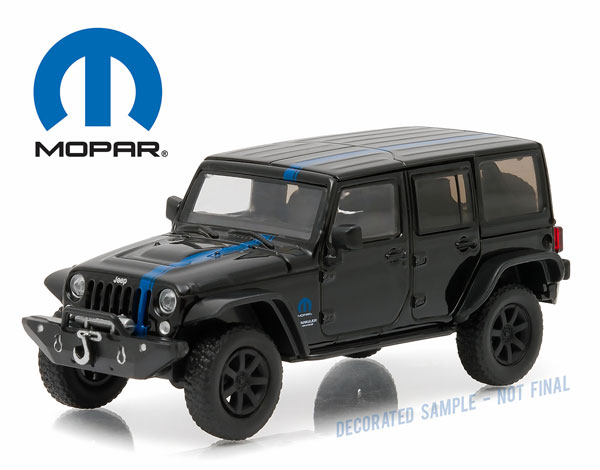 Модель 1:43 Jeep Wrangler 4x4 Unlimited MOPAR Edition Apache Tribute 5-дв.(Hardtop) - black