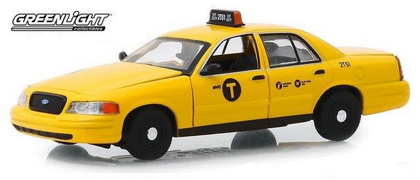 ford crown victoria "nyc taxi" (такси Нью-Йорка) 2018 GL86164 Модель 1:43