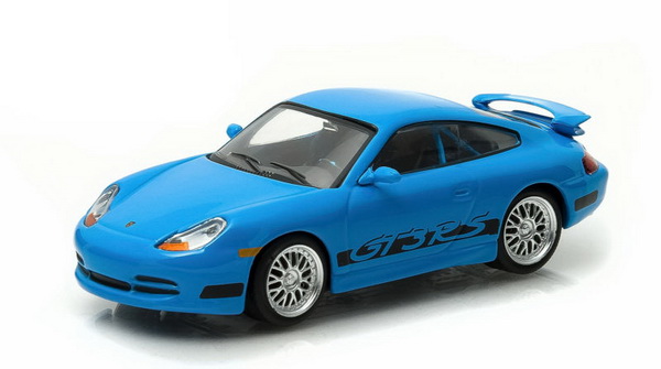 Модель 1:43 Porsche 911 GT3 RS 2001 Blue «Fast & Furious:Fast Five» (из к/ф «Форсаж V»)