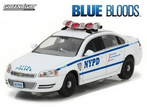 chevrolet impala «new york city police department» (из телесериала «Голубая кровь») GL86509 Модель 1:43