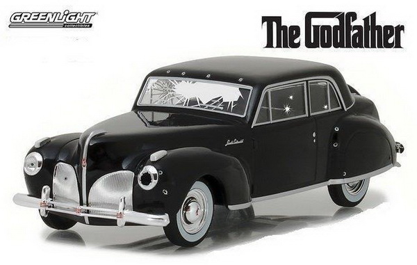 Модель 1:43 Lincoln Continental (с пулевыми повреждениями) (из к/ф «Крёстный отец») - black