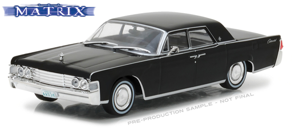 Модель 1:43 Lincoln Continental (из к/ф «Матрица») - black