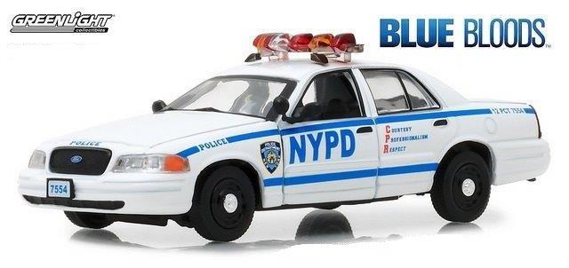 ford crown victoria police interceptor "new york city police department" (nypd) (из т/c "Голубая кровь" GL86519 Модель 1:43