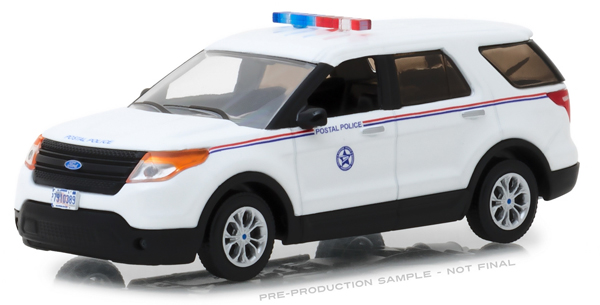 ford explorer postal police "united states postal service" (почтовая полиция) 2014 GL86524 Модель 1:43