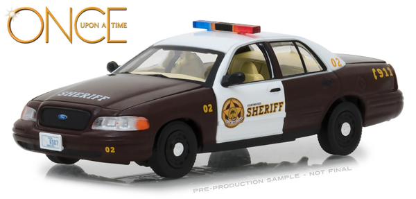 ford crown victoria police interceptor "storybrooke" (машина шерифа из т/с "Однажды в сказке") GL86525 Модель 1:43