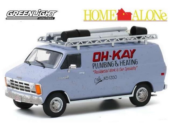 DODGE Ram Van "Oh-Kay Plumbing & Heating" 1986 (из к/ф "Один дома")
