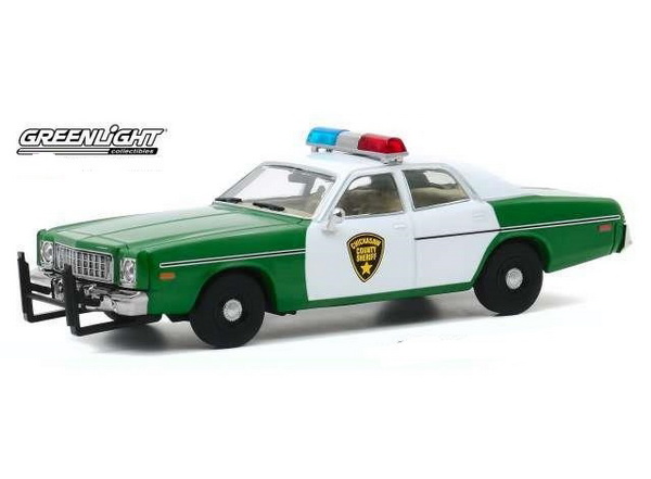 plymouth fury "chickasaw county sheriff" - green/white GL86595 Модель 1:43