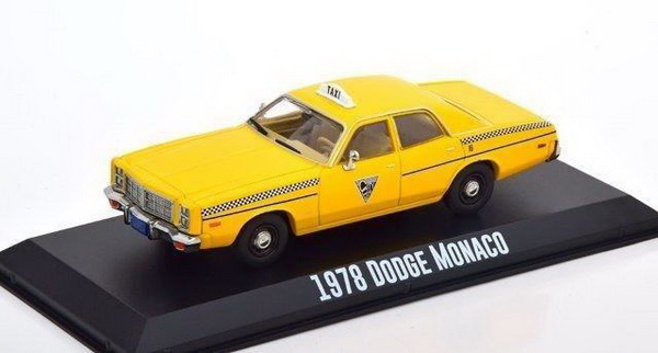 DODGE Monaco Taxi "City Cab Co." 1978 (из к/ф "Рокки III") GL86612 Модель 1:43