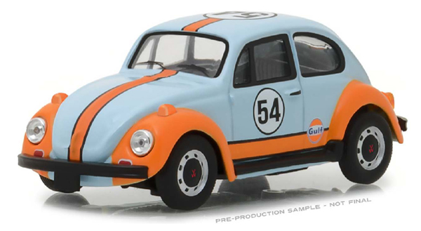 Модель 1:43 Volkswagen Beetle №54 «Gulf»