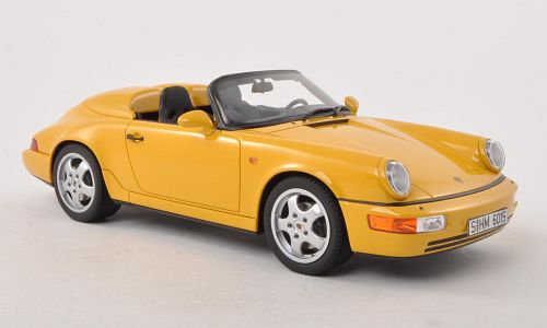 Модель 1:18 Porsche 911 (964) Speedster - yellow