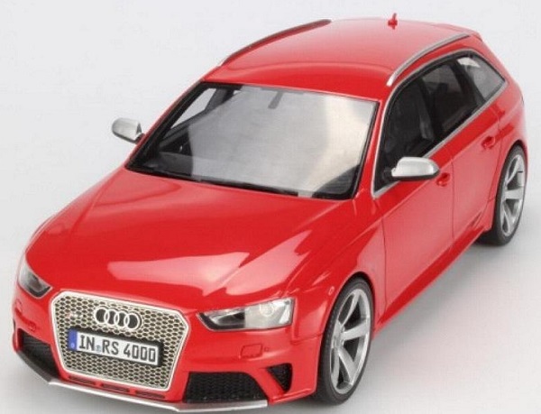Модель 1:18 Audi RS4 (B8) Avant - red (L.E.600pcs)