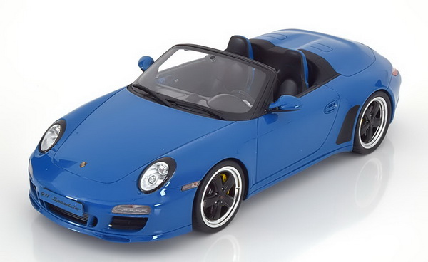 porsche 911 (997) speedster - blue GT021 Модель 1:18