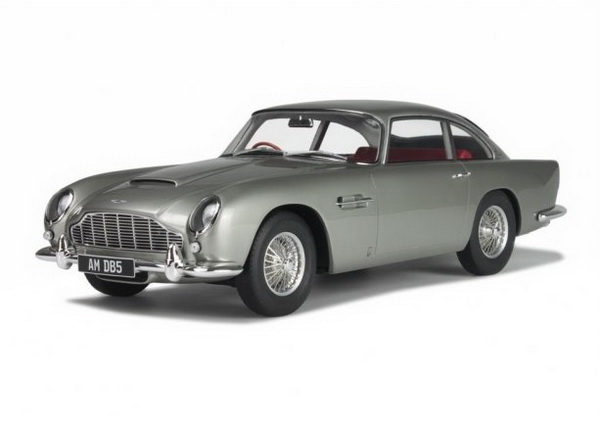 Модель 1:12 Aston Martin DB5 - silver met (L.E.1500pcs)
