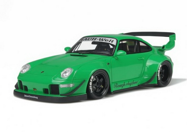 Модель 1:18 Porsche 993 RWB - green (L.E.1500pcs)