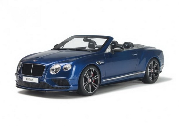 bentley continental gt v8 s cabriolet - blue (l.e.1000pcs) GT076 Модель 1:18