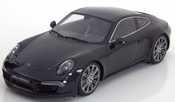 porsche 911 (991) carrera 4 black edition 2015 - black GT114 Модель 1:18